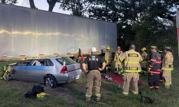 Teague Firefighters Receive Hands-On Training