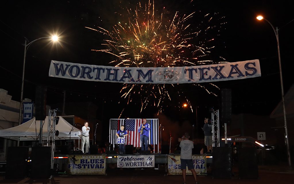 Music Lovers Enjoy Fireworks and Fun at Wortham’s Original Blues Fest