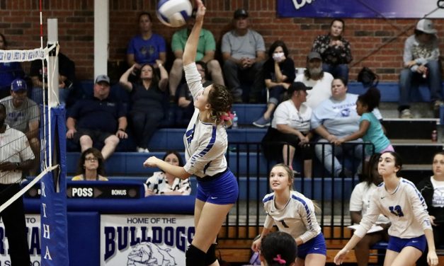 Wortham Lady Bulldogs Secure Second in District Volleyball
