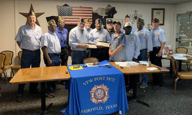 Fairfield VFW Post Receives All-State Award