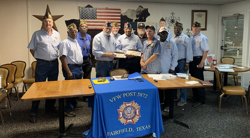 Fairfield VFW Post Receives All-State Award