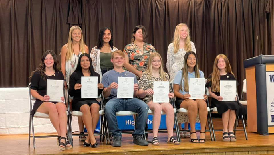 WHS National Honor Society Inducts Six New Members
