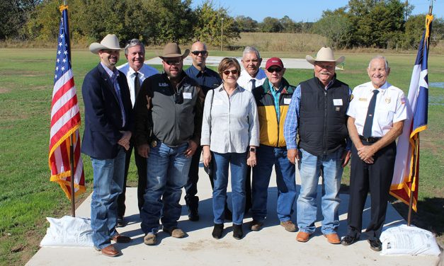 Community Celebrates Project Completion of FM 416 Landing Zone at New Hope