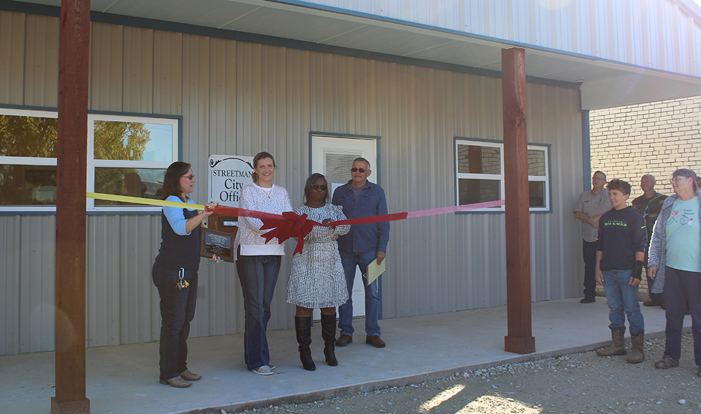 Doors Are Open at the New Streetman City Hall