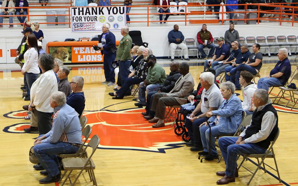 Veterans Day at Teague ISD