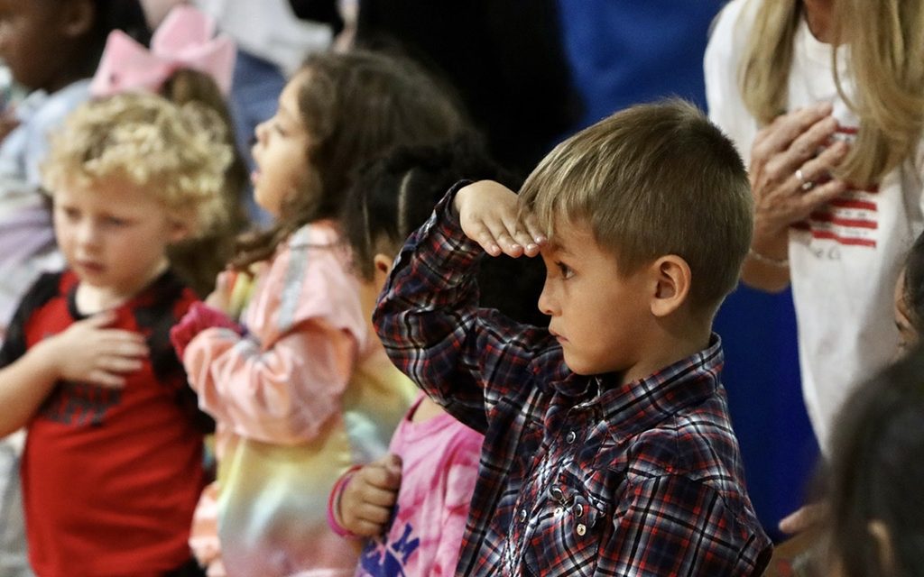 Veterans Day at Wortham ISD