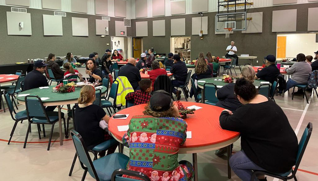 Fairfield Fire Rescue Members Recognized at Christmas Party