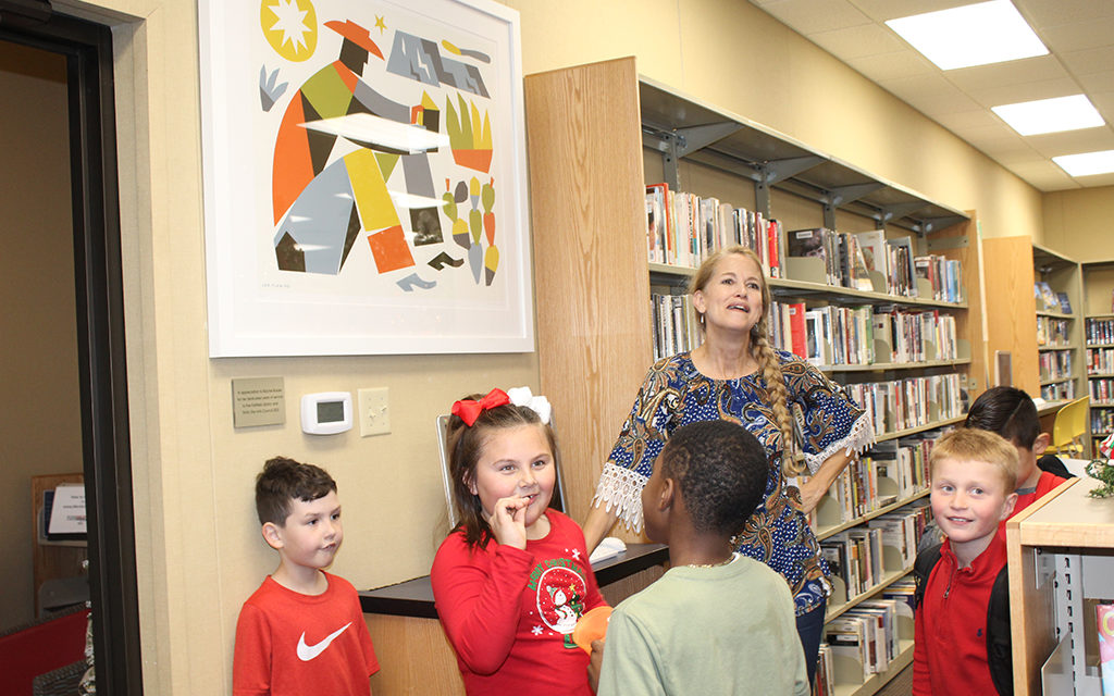 Teacher Legacy Continues with Art Installation at Fairfield Library