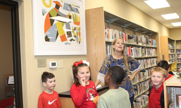 Teacher Legacy Continues with Art Installation at Fairfield Library