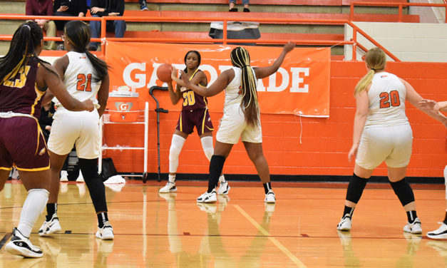 Lady Eagles Tally Two District Wins