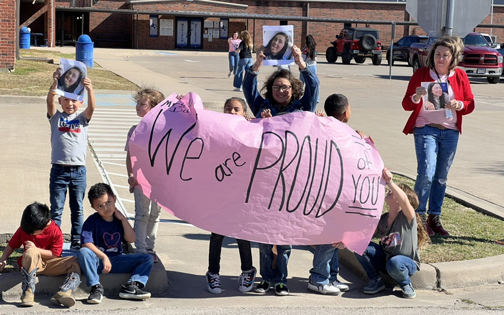 Students and Community Honor Wortham Counselor of the Year