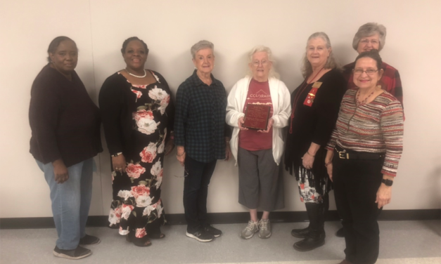 Dedicated Members Recognized by Tau Chapter