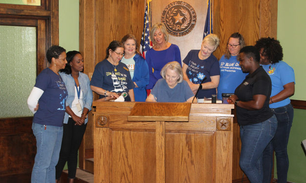 ‘Go Blue’ Day Celebration with Signing of Proclamation
