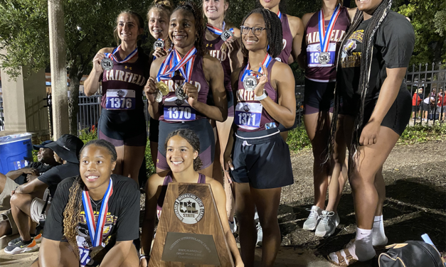Fairfield Lady Eagles Track Team Second in State