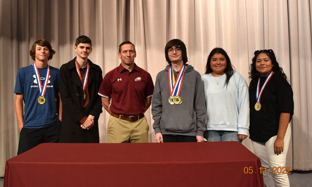 FHS Celebrates State Academic Gold Medalists