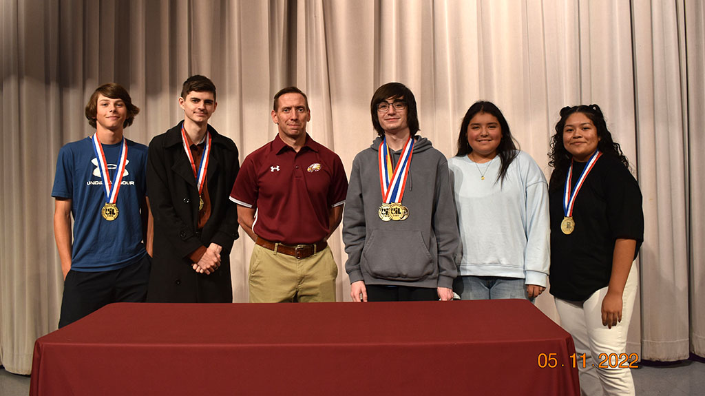 FHS Celebrates State Academic Gold Medalists