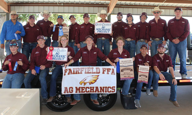 Fairfield FFA Takes Grand AND Reserve Champion at 2022 Ag Mechanics Show