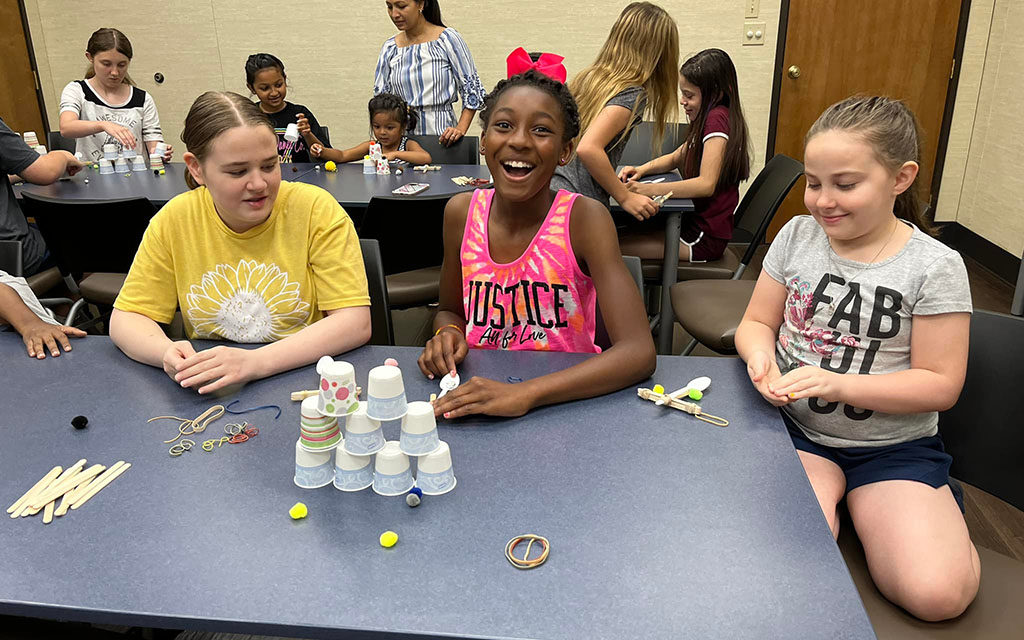 Join the FUN! at Fairfield Library Science Camp on Wednesdays