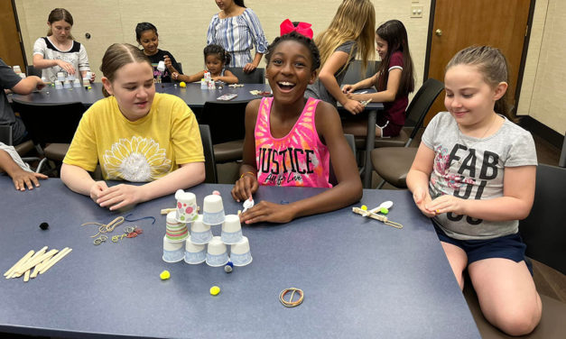 Join the FUN! at Fairfield Library Science Camp on Wednesdays