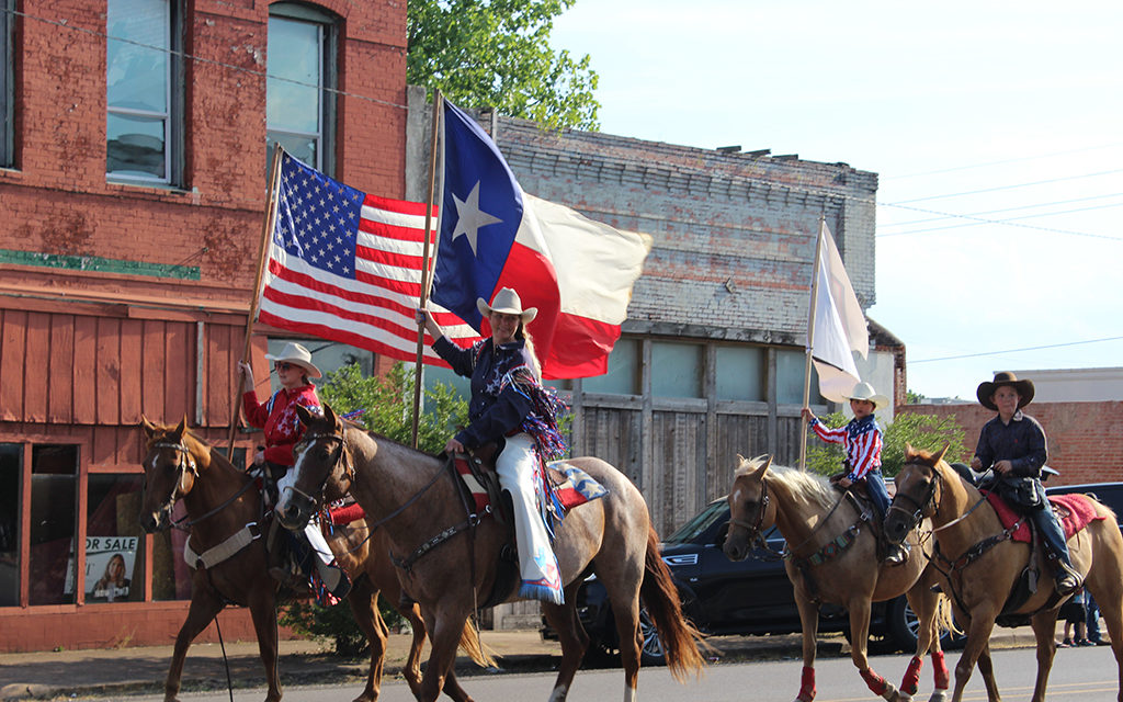 Country Pride on Parade in Freestone County, Texas