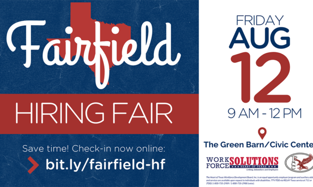 Fairfield Hiring Fair to be held Aug. 12