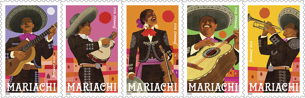 U.S. Postal Service Honors Mariachi, the Traditional Music of Mexico