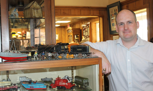 Trains, Boats & Cowboys:  New Museum Exhibit Features Antique Toys from ‘Grand Dad’