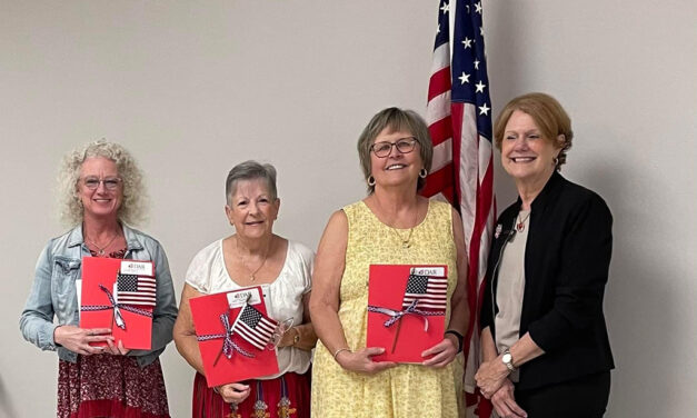 New Members Installed at September Meeting of Jonathan Hardin Chapter of the DAR