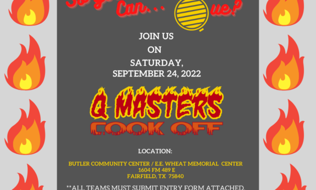Q-Masters Cook Off and Country Connections Car Show in Butler Sept. 24th