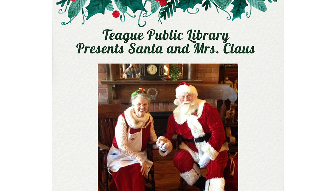 Christmas comes to Teague beginning December 1st!