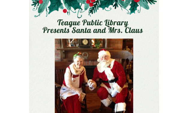 Christmas comes to Teague beginning December 1st!