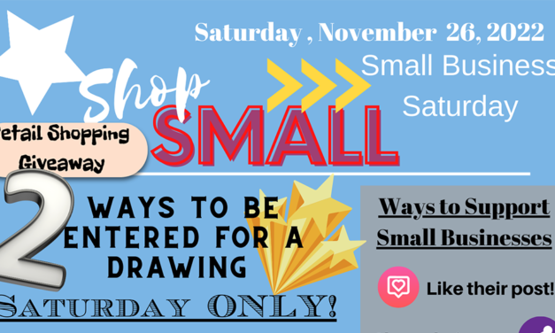Shop Small to WIN BIG in Fairfield during Small Business Saturday