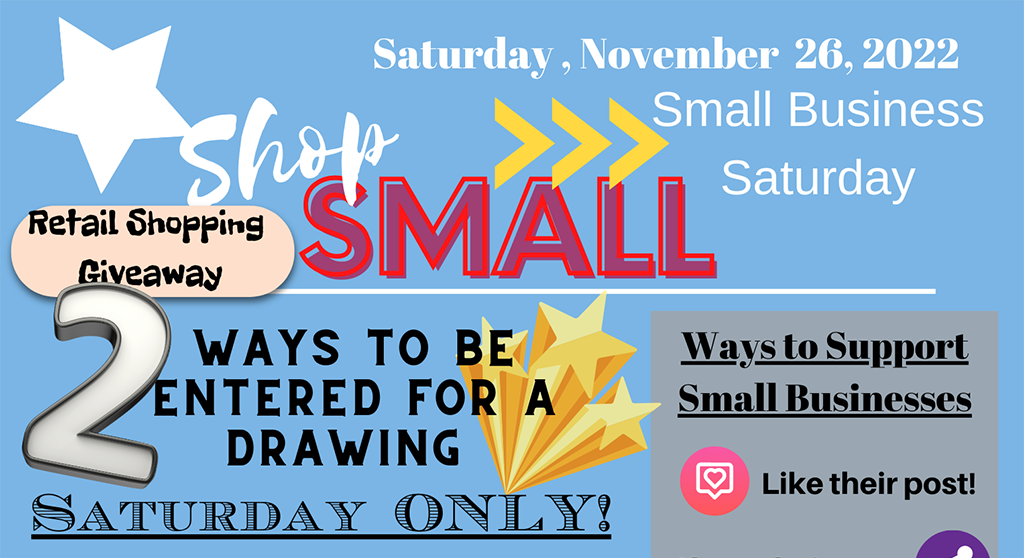 Shop Small to WIN BIG in Fairfield during Small Business Saturday