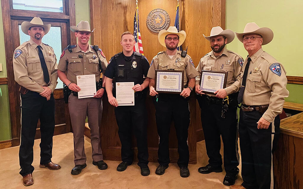 Four County Officers Recognized
