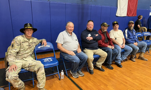 Veterans Spotlighted During Program at Wortham ISD