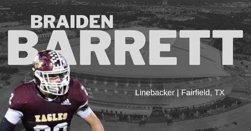 Barrett Selected to Play 2023 Dream All-American Bowl