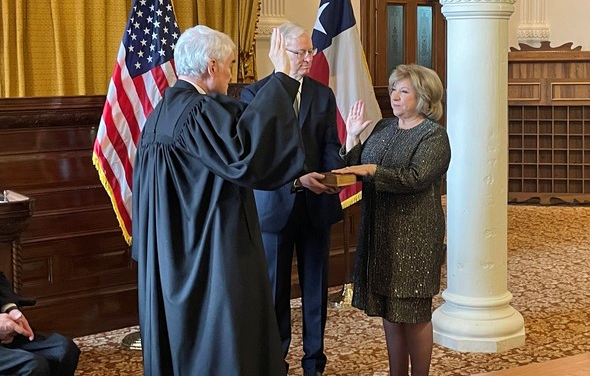 Nelson Sworn In A Texas Secretary of State