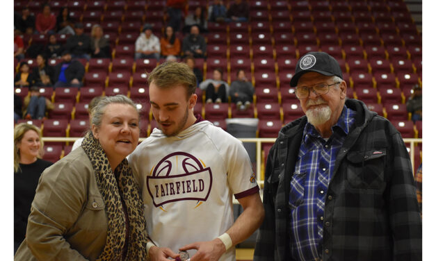 Eagle Fans Enjoy Parent Night at Last Home Game to Basketball Season