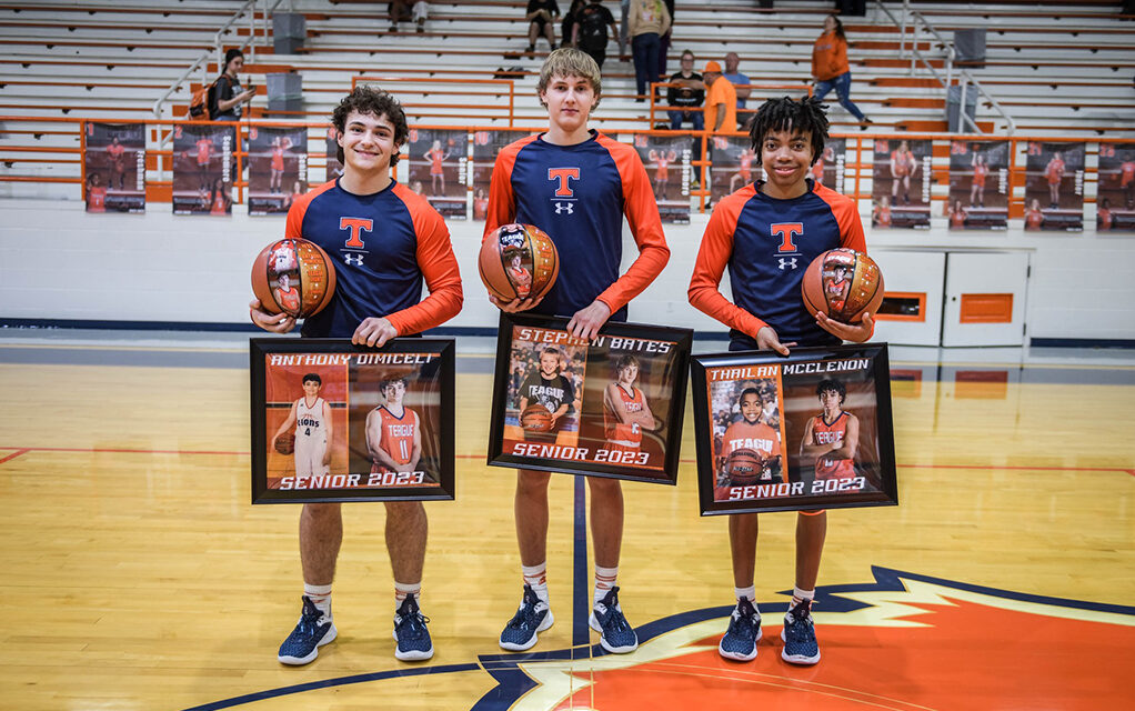 THS Seniors Honored at Last Home Game