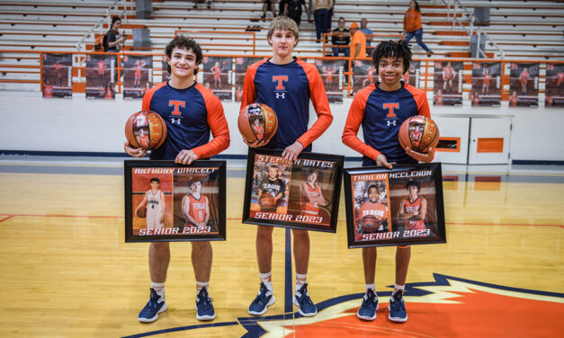 THS Seniors Honored at Last Home Game