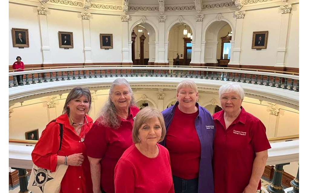 Taking the Road to Austin with Freestone County Retired Teachers