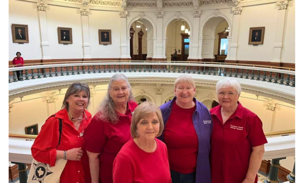 Taking the Road to Austin with Freestone County Retired Teachers