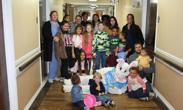 Families Enjoy Egg Hunt at Fairview Healthcare