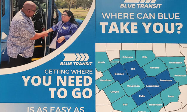 Go Blue:  Affordable Transit for Residents of Freestone, Limestone, Falls, Hill and Bosque counties