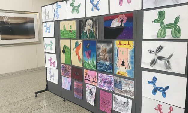 Art Exhibition for Teague ISD Students Continues thru May 12