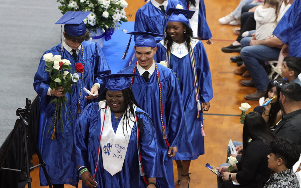 WHS Graduates Cross the Stage