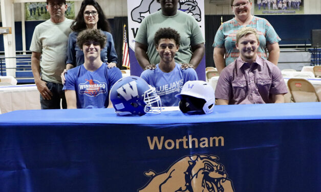Wortham Signing Day Sees Three Seniors Commit to Playing at College Level
