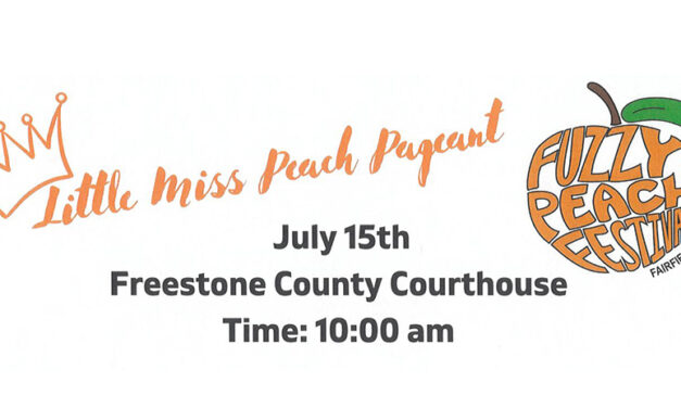 Sign Ups Due Thursday, July 6th for Little Miss Peach Pageant