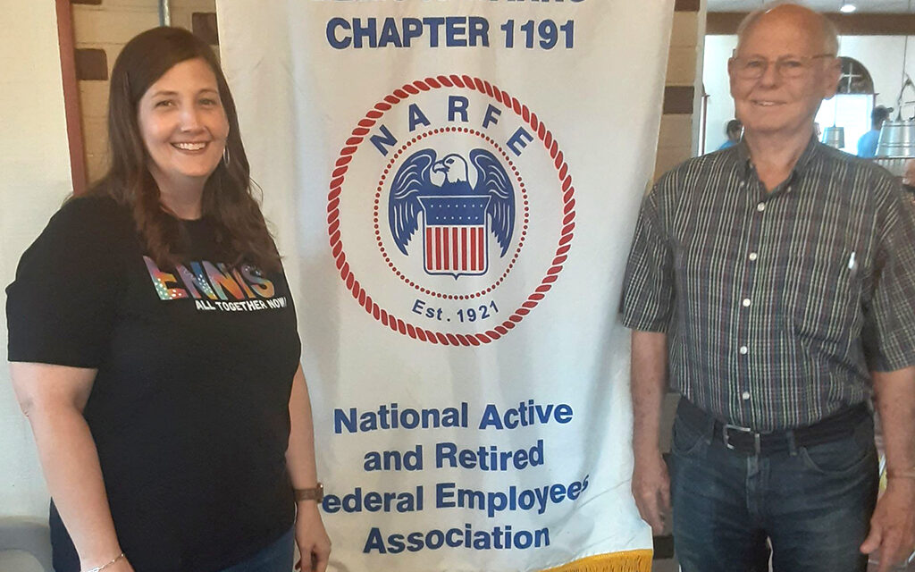 NARFE Chapter Learns About Ennis Public Library
