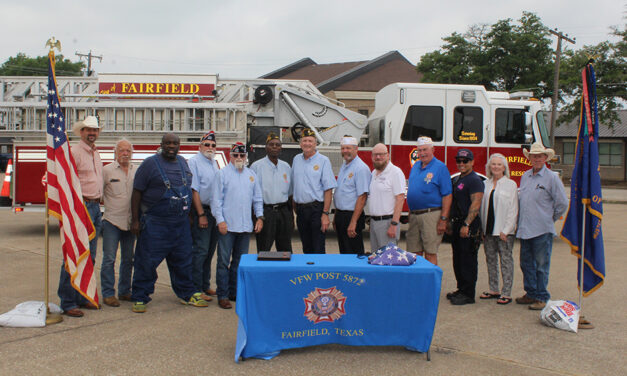 Flag Retirement Ceremony Held at Fairfield Fire Department
